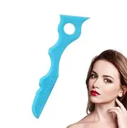 Silicone Winged Tip | Lip Liner Applicator Stencil Eyebrow Liner Tool | Multifunctional Mascara Shield Pad Silicone Eyeshadow Shaper Tool for Daily Life