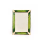 NEW JAY STRONGWATER LEONARD PAVE 4X6" FRAME - EMERALD #SPF5830-242 BRAND NIB F/S