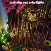 Solar Kettle Lamp Outdoor Hanging Watering Can Light IP65 Waterproof
