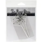 Two Paper Divas Clear Stamps Sparkler, NEW