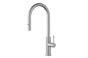 ACL Linie Brushed Nickel/Gun Metal/Matt Black/Brushed Gold Solid Brass Gooseneck Pull-Out Sink Mixer Tapware