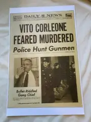 Vito Corleone Police Hunt Gunmen Poster 11 x 17 (190)