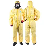 一件式化學防護服危險化學液體硫酸鹼防護工作服