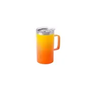 h2 hydro2 Flash Travel Mug 500ml - Sun