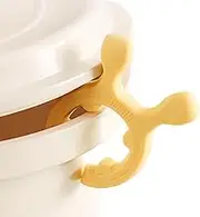 Spoon Holder for Pot | Cute Spoon Holder Spatula Rest | Silicone Anti-Scalding Kitchen Accessories, Cute Decor Spill Stopper Organizer for Cooking Tools