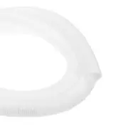 10ft 1 1/2 Inch White Wire Loom Split Tubing Cord Protectors Flexible Conduit