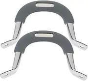 2pcs Heat Resistant Pot Side Handle Pan Cooker Replacement Handles for Safe Cooking Scalding Pot Accessories Compatible with Various Cookware