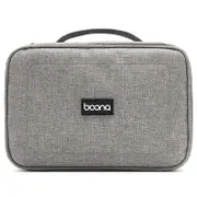 23cm*16cm Double Deck Digital Accessories Storage Bag U Disk Memory Card USB Cable Tablet Organizer Travel Bag