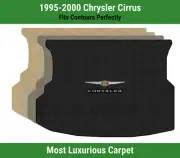 Lloyd Luxe Trunk Carpet Mat for '95-00 Chrysler Cirrus w/Chrysler w/ Wings 1 (for: Chrysler)