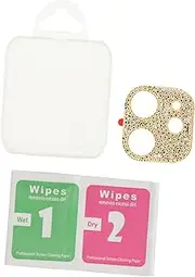 NOLITOY 12 Camera Lens Film 12pc Flash Diamond Lens Protectors Rhinestone Decor Mini Phone Camera Protector