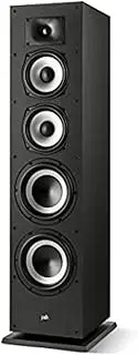 Polk Audio Monitor XT70 High-Resolution Floor-Standing Speaker, Hi-Res Certified, Dolby Atmos & DTS:X Compatible - Black