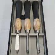 NEW! Rockler 3-Piece Carbide Pen Turning Tools Set Pen-Turning Ergonomic 1018