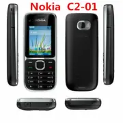 New Nokia C Series C2-01 Black Gold Unlocked English Hebrew Keyboard Bar Phone