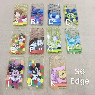 現貨 Samsung S6 Edge 手機殼 Disney迪士尼 正版授權 彩繪保護殼 保護殼 卡通殼【手機周邊大平台】