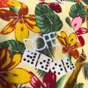 NEW DOPE Havana SHIRT & SHORTS SET Caribbean STYLE DOMINOS Beach Wear Men’s S