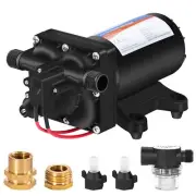 YOUNGTREE RV Fresh Water Pressure Pump 12V 5.5GPM 70PSI, On Demand Self Primi...