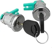 2Pcs Auto Door Locks Set with Keys, for Ford, for Falcon, Fairman EA EB ED EF EL Car Door Lock Latch