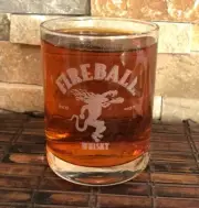 FIREBALL Collectible Whiskey Glass