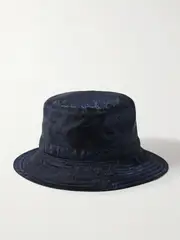 [Gucci] Gucci - Reversible Shell Bucket Hat - Midnight blue - L L Blue