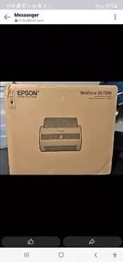 Epson DS-730N Network Color Document Scanner 100-page (DS-730N) - Open Box