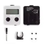 1x Black/Silver Light Meter Photometer Single Reverse For Rangefinder Cameras