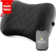 Ultralight Inflatable Camping Pillow Ergonomic Neck Support Hiking Backpacking B