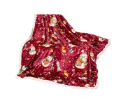 Christmas Throw Blanket, Christmas Decorations Blankets And Throws, Fuzzy Cozy Soft Warm Fleece