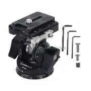 DT-03 2-way Head Tripod 360 Degrees Panning Base for Telephoto Lenses