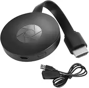 Wireless HDMI Display Adapter, Wireless Display Dongle, Chromecast Device for TV, 1080P Portable Chrome Cast, Access All Channels for Free, Miracast Dongle for Android/IOS/Windows/Mac/Projector