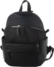 Y'saccs(イザック) Isaac 2002705 Backpack [Nylon Taffeta x Recycled Leather] Daily Mini Backpack