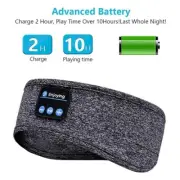 Sleeping Headphone Bluetooth Compatible Wireless Music Sport Headbands Soft Eye