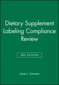 在飛比找博客來優惠-Dietary Supplement Labeling Co