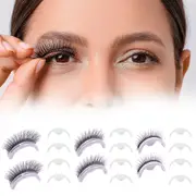 3 Pairs Fake Eyelashes Natural Reusable Self-adhesive False Eyelashes
