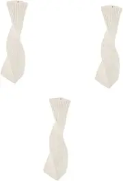 BESPORTBLE 3pcs Ceramic Floral Vase Modern Design Artistic Simple Farmhouse Decor Home Decorative Accessory