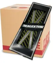 CASE SCALEXTRIC/HORNBY Criss-Cross TRACK, #C182, (11 Packs) - NEW