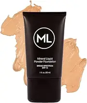 (Vanilla Cream) - Mineral Liquid Powder Foundation Vanilla Cream