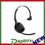 Jabra Evolve2 55 UC Mono Bluetooth ANC Headset (USB-C Dongle)
