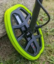 Minelab Vanquish V8 Double-D Coil Bumper- Contoured Rubber Guard.~ T-NEON YELLOW