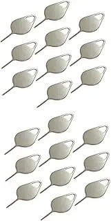 RORPOIR 200 Pcs Sim Card Removal Needle Sim Cards Tool Needle Pin Remover Removal Tool Cards Remover Sim Cards Ejector Eject Pin Tool Mobile Phone Cards Tool Sim Pin Stainless Steel