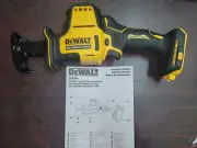 New DeWALT 20V Max Brushless Compact Reciprocating Saw DCS369 Tool Only