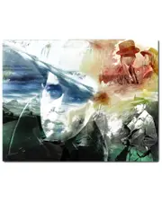 Ready2HangArt Humphry Bogart Acrylic Wall Art by Tristan Scott