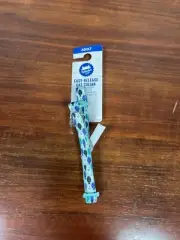Whisker City Nylon Cat Collar 8"-12" Light Blue with Fish Design
