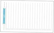 HORIALENCE 40Sheets Paper Refills for Notebooks Lined Refill Paper for Daily Planning Easy Insertion Standard Binders for Office and Travel Use