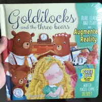 在飛比找蝦皮購物優惠-4D情境互動書-goldilocks and the thr