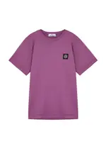 Stone Island Kids Logo Cotton T-shirt (10-12 Years) - Fuchsia - 10 Years 10 years
