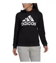 Adidas Women's Essentials Logo Fleece Hoodie - Black/White