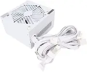 600W Power Supply, Computer Modular Power Supply with 120mm Fan, Smart Temperature Control, Continuous Gaming PSU for ATX Desktop Case