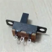 10pcs Black SPDT ON-Off Miniature Slide Switch Electronic Component DIY Power