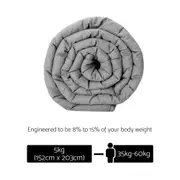 Giselle Bedding Weighted Blanket Adult 5KG 7KG 9KG Gravity