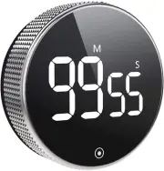 Timers, Kitchen Timer for Kids, Digital Countdown Magnetic Egg Timer for Cook...